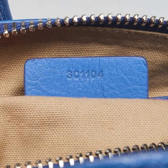 Givenchy Blue Sugar Goatskin Leather Mini Antigona Bag - Picture 12 of 12